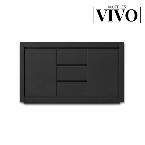 Bufet Moderno con 2 Puertas y 3 Cajones